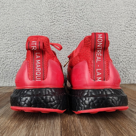 Adidas Ultra Boost Montreal Red White Men\'s Running Shoes‎ Size 9 FY3426
